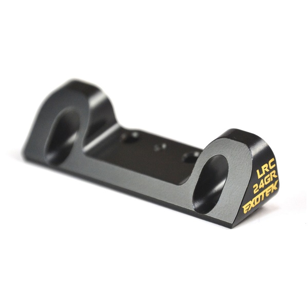 Black Brass Rear/Front LRC suspension hanger (TLR 22 3.0)