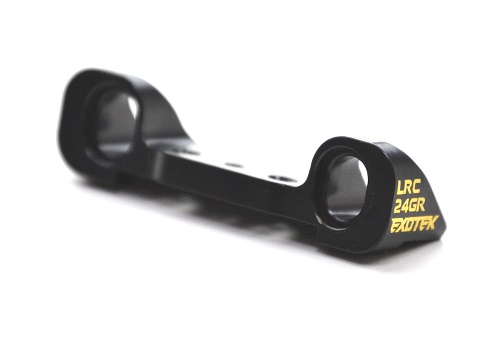 Black Brass Rear/Front LRC suspension hanger (TLR 22 3.0)