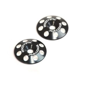 Black Flite V2 alloy wing buttons - pair