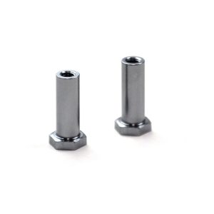 Gun metal alloy steering posts - pr (TLR 22 3.0, 22T 2.0 or 22SCT 2.0)