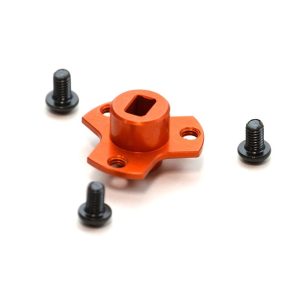 Orange 7075 alloy direct spur gear mount (Hot Bodies D216)