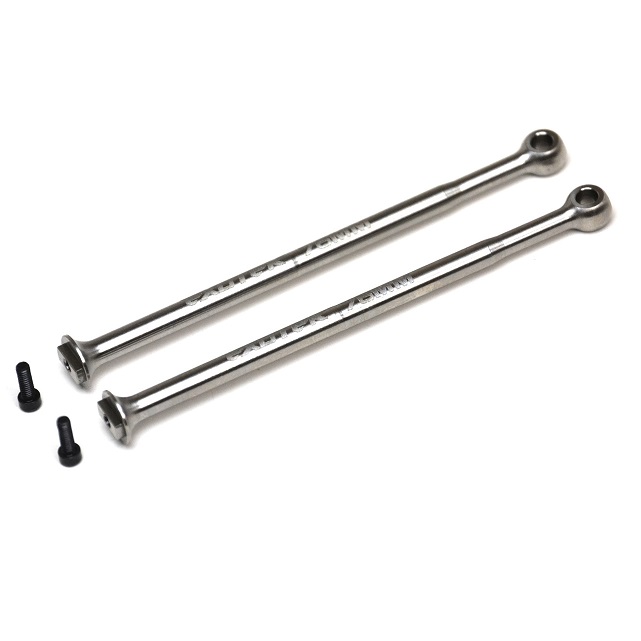 Titanium 76mm Puck front dogbones - for MIP Bi-Metal system (Associated B64)