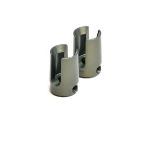 Aluminium geared diff cups for Pucks - pr (TLR 22-4)