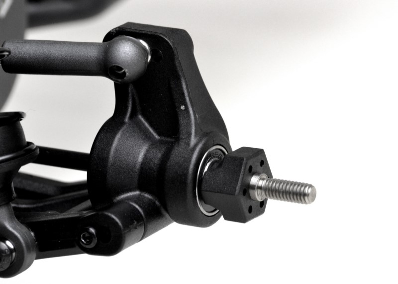 Titanium rear CVA axles - drag only (Associated DR10)