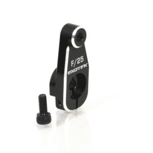 Black 7075 aluminium HD servo horn - 25 spline (TLR 22 series)