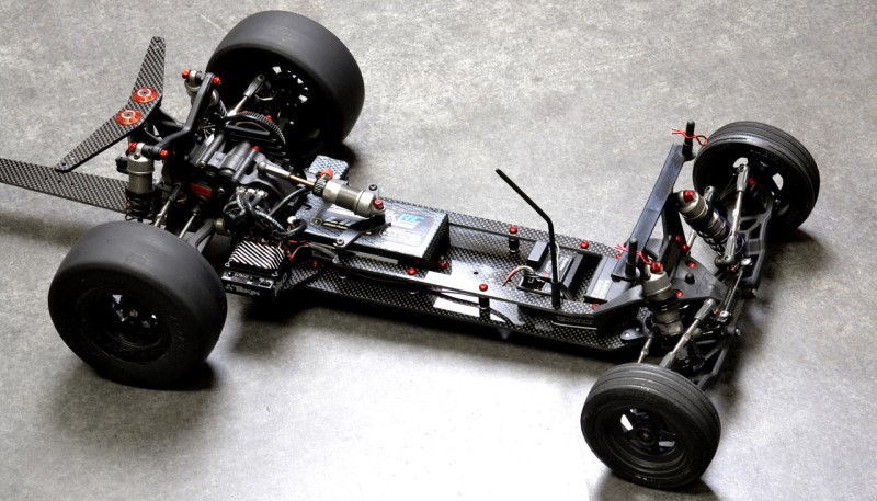 Vader 22 - drag racing chassis conversion kit (fits TLR 22 3.0, 4.0 or 5.0)