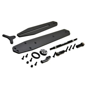 Carbon fibre adjustable wheelie bar set (Associated B6 series)