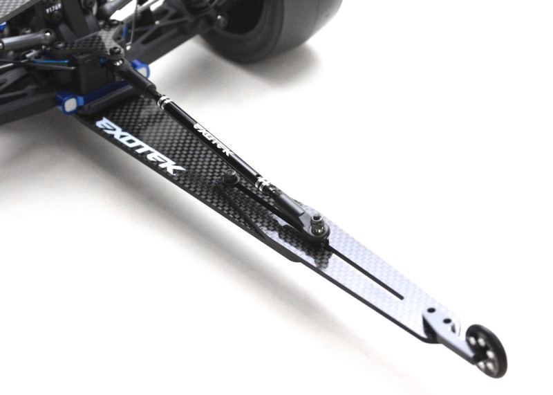 Carbon fibre adjustable wheelie bar set (Associated B6 series)