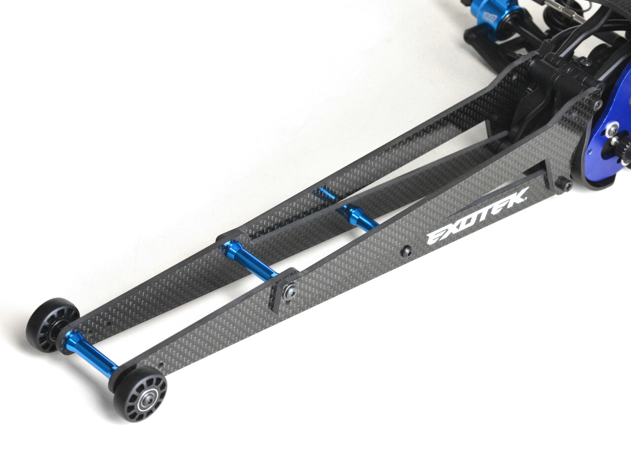 Carbon fibre wheelie bar set (Associated DR10)