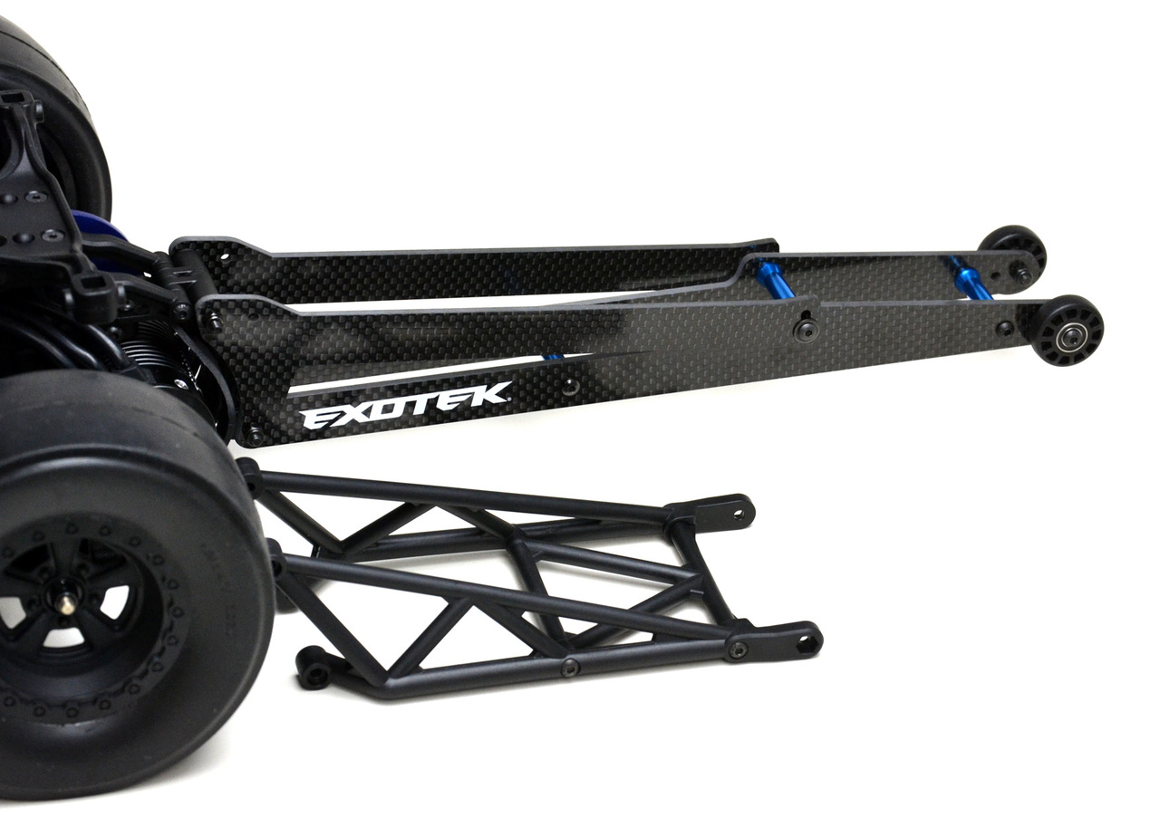 Carbon fibre wheelie bar set (Associated DR10)