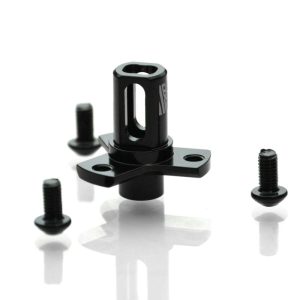 Black aluminium Slipper Eliminator spur mount - for Kimbourough spurs (TLR 22 series)