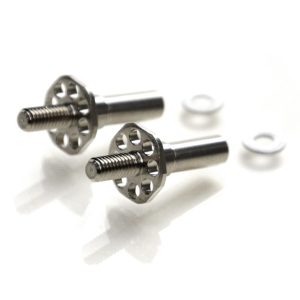 Titanium front axles - pr (Associated DR10, RB10, PRO2 or DB10)