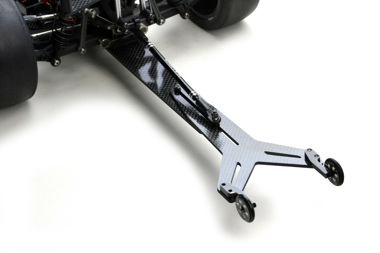 Carbon Fibre double wheel conversion set (all Exotek Drag wheelie bars)