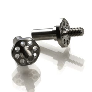 Titanium wide front axles - for Drag - pr (TLR 22 5.0)