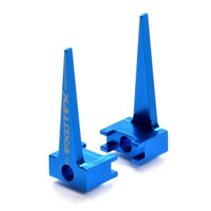 Blue aluminium caster doodles - pr (Exotek F1ULTRA)