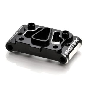 Black and silver 7075 HD aluminium front pivot (TLR 22S Drag or 22SCT)