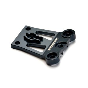 Gun Metal 7075 HD aluminium front top plate (Tekno EB48 2.0, NB48 2.0)