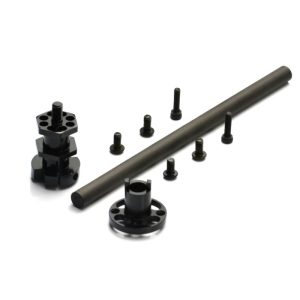 F1 spool with 1/4 inch carbon axle and right side hub (Exotek F1 Ultra, Xray X1, Roche F1 etc)