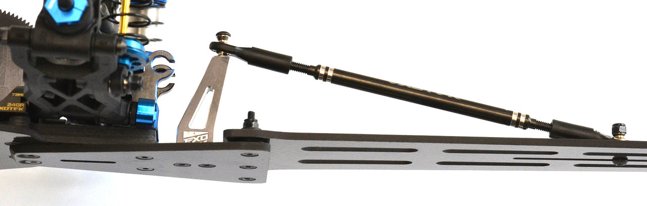 Pro carbon fibre single wheel wheelie bar set (Associated B6.3 or B6.4)