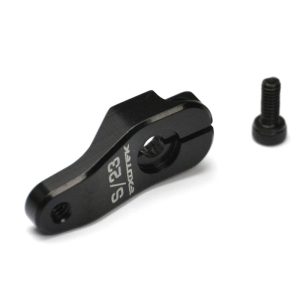 Black 7075 aluminium HD servo horn - 23 spline (Losi Hammer Rock Rey)
