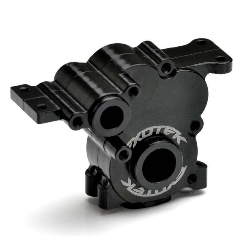 Black 7075 aluminium 4 gear gearbox case (Associated DR10M)