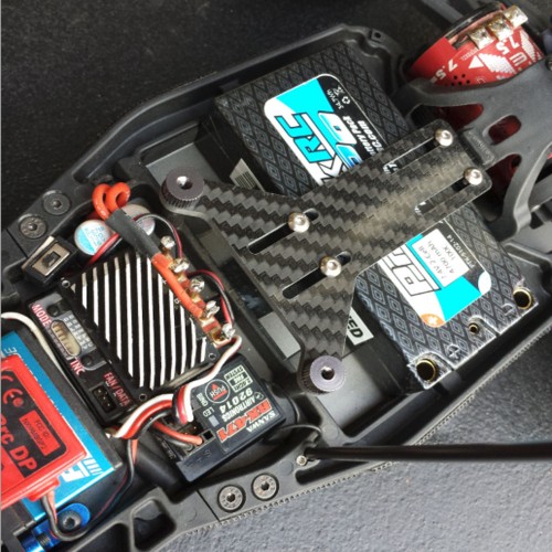 Carbon Fibre adjustable battery brace (Associated B5M, T5M or SC5M)