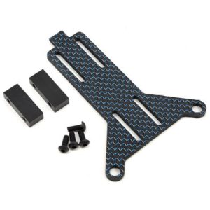 Blue Carbon Fibre adjustable battery brace (Associated B5M, T5M or SC5M)