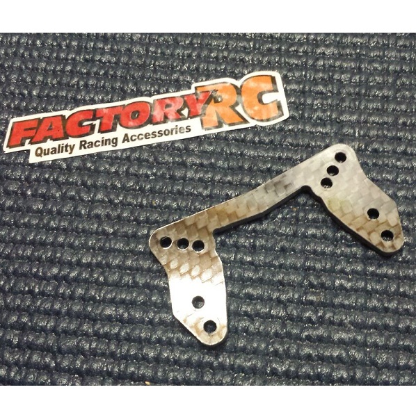 Carbon Fibre front shock tower for straight arms (Yokomo YZ2)