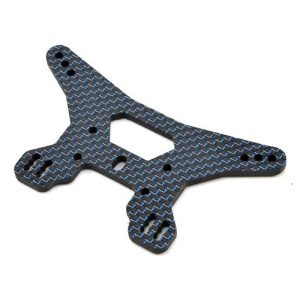 Blue Carbon Fibre rear shock tower (Associated B64 or B64D)