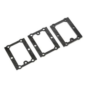 Carbon Fibre rear diff shim set - 0.5mm, 1.0mm and 2.0mm (Associated B64 or B64D)