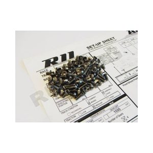Titanium hex head screw set - 85 pcs (ARC R11)