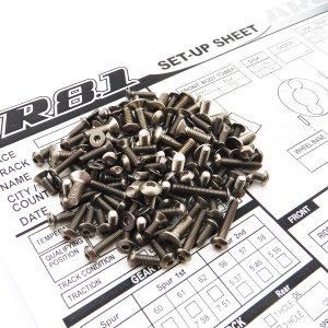 Titanium hex head screw set - 159pcs (ARC R8.1 2016)