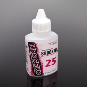 25wt pure silicone shock oil in plastic bottle - 60ml