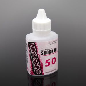 50wt pure silicone shock oil in plastic bottle - 60ml