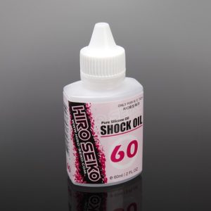60wt pure silicone shock oil in plastic bottle - 60ml
