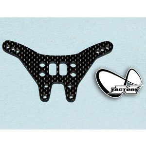 Infinity - Carbon Fibre 4mm rear shock tower - for long shocks (Associated B6 or B6D)
