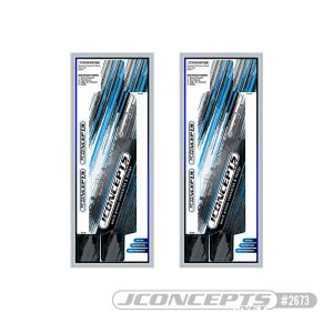 Pre-cut Striker logo chassis protective sheets - 2pcs (Xray XB4)
