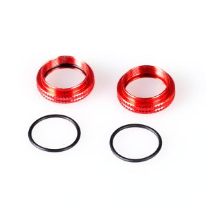 Red aluminium shock adjusters - pr (all EMB or LC12B1)