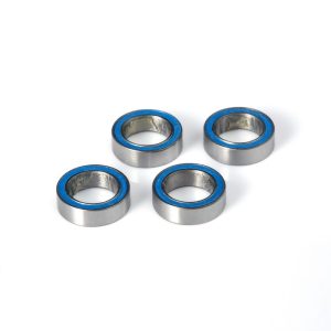 Rubber sealed 8 x 12 x 3.5mm ballraces - 4 pcs (all EMB H series or LC12B1)