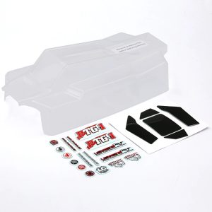 Clear polycarbonate lightweight bodyshell (PTG-1)