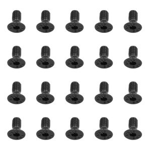 M3 x 6mm countersunk flat head screws (20)