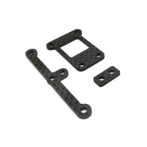Carbon Fibre transmission spacer shim set - 2mm (Yokomo YZ2) (d)