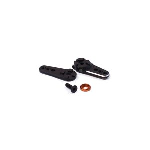 Aluminium clamping adjustable double servo arm - 23 spline (Sanwa, KO etc)