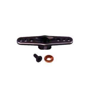 Aluminium clamping double servo arm - 23 spline (Sanwa, KO etc)