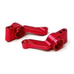 Aluminium rear hubs - pr - Red (Traxxas Slash 4wd)