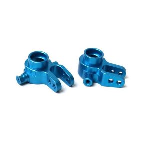 Aluminium front steering knuckles - pr - Blue (Traxxas Slash 4wd)
