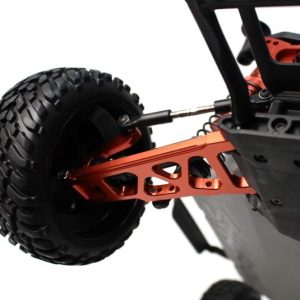 Aluminium front or rear suspension arms - Red (Traxxas Slash 4wd)