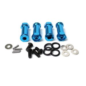 Aluminium widening kit - Blue (Traxxas Slash 4wd)