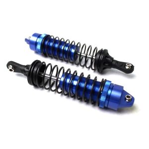 Aluminium rear shock absorbers - Blue (Traxxas Slash 2/4wd)