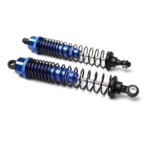Aluminium front shock absorbers - pr - Blue (Axial Yeti) (D)